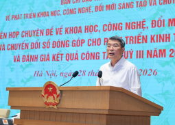 Khoa học công nghệ phải trở thành động lực chủ yếu, trực tiếp, đóng góp vào tăng trưởng