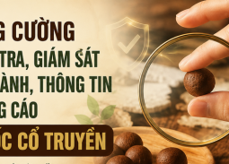 Tăng cường kiểm tra, giám sát lưu hành thuốc cổ truyền