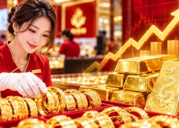 Giá vàng hôm nay 6/10: Vàng SJC đứng im ở ngưỡng cao
