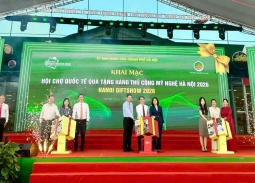 Khai mạc Hội chợ quốc tế Quà tặng hàng thủ công mỹ nghệ Hà Nội năm 2026