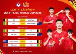 U17 Việt Nam hướng tới World Cup 2026: Thử thách lớn từ Bỉ, Mali và New Zealand