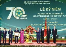 Chủ tịch Quốc hội Trần Thanh Mẫn dự Lễ kỷ niệm 70 năm Học viện Nông nghiệp Việt Nam