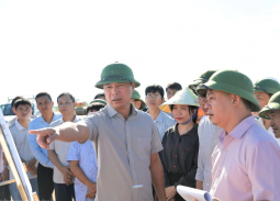 Đẩy nhanh tiến độ tuyến đường đến Cảng Hàng không Thọ Xuân