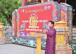 Hồn Việt trong nét bút: Lan tỏa giá trị văn hóa truyền thống từ Cố đô Huế