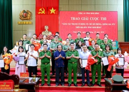 Ninh Bình: Trao giải cuộc thi sáng tác tranh cổ động phòng, chống ma túy năm 2026