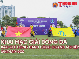 Khai mạc giải bóng đá 'Báo chí đồng hành cùng doanh nghiệp' lần thứ IV-2022