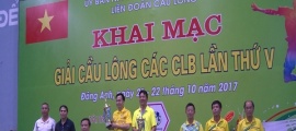 Nhìn lại những khoảnh khắc trong giải cầu lông các CLB huyện Đông Anh - Hà Nội năm 2017