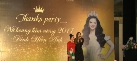 Đại tiệc tri ân hoành tráng của nữ hoàng kim cương Empire 2017 - Đinh Hiền Anh