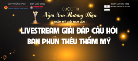 Livestream Hội đồng phun thêu - Giải đáp cuộc thi Ngôi sao Thương hiệu Thẩm mỹ Việt Nam lần thứ nhất