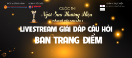 Livestream Hội đồng trang điểm - Giải đáp cuộc thi Ngôi sao Thương hiệu Thẩm mỹ Việt Nam lần thứ nhất