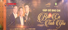 Họp báo liveshow 'Bài ca tình yêu'