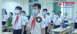Học sinh háo hức trở lại trường sau nhiều tháng nghỉ phòng dịch Covid-19