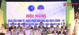 Hàng trăm nghệ nhân, doanh nhân tiêu biểu dự hội nghị 'Kích cầu kinh tế, khắc phục hậu quả đại dịch Covid-19'