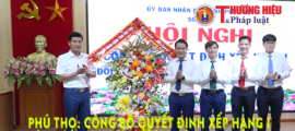 Phú Thọ: Công bố quyết định xếp hạng I đối với Trung tâm Y tế huyện Thanh Thủy