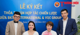 Lễ ký kết Hợp tác chiến lược giữa BKSS International và VQC Group diễn ra tại Hà Nội