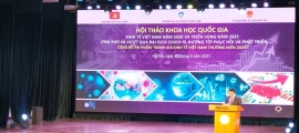 Hội thảo về kinh tế Việt Nam 2020 - 2021: Ứng phó và vượt qua đại dịch COVID-19, hướng tới phục hồi và phát triển