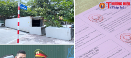 Long Biên, Hà Nội: Lập chốt bằng container, ống cống, phát tem phiếu đi chợ cho người dân