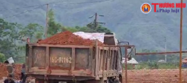 Ban quản lý dự án huyện Lục Yên cho doanh nghiệp khai thác đất trái phép?