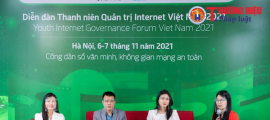 Sự kiện trực tuyến: Diễn đàn Thanh niên quản trị Internet Việt Nam 2021