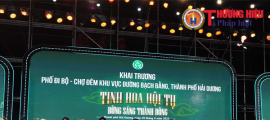 Hải Dương: Nhộn nhịp, tưng bừng trong ngày khai trương tuyến phố đi bộ - chợ đêm