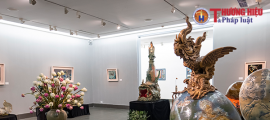 Hà Nội: Triển lãm 'Linh thú thời nay' của Nghệ nhân ưu tú Trần Nam Tước thu hút người xem