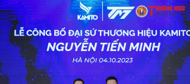 Thương hiệu Kamito và VĐV Tiến Minh hợp tác, ra mắt Bộ sưu tập TM Legend