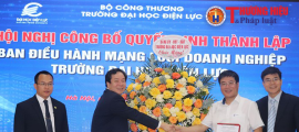 Trường Đại học Điện Lực ra mắt mạng lưới doanh nghiệp và cựu sinh viên