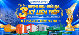 Tân Thanh Container: Hành trình 3 kỳ liên tiếp chinh phục Thương hiệu Quốc gia Việt Nam (2022 - 2028) 