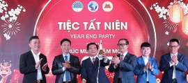 Tiệc tất niên chào Xuân 2025 với chủ đề 'Kỷ nguyên mới, kỷ nguyên vươn mình của dân tộc Việt Nam” 
