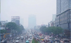 Hà Nội tiếp tục ô nhiễm không khí nghiêm trọng 