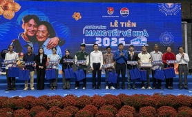 Hơn 4.230 tấm vé “Mang Tết về nhà” đã đưa người lao động, sinh viên về quê đón Tết