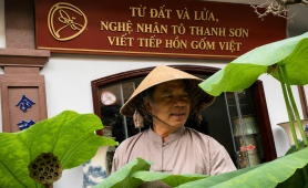 Nghệ nhân Tô Thanh Sơn và dấu ấn men rạn trứ danh Bát Tràng