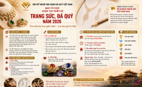 Phát động Cuộc thi Thiết kế trang sức, đá quý năm 2026