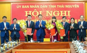 Thái Nguyên: Công bố quyết định điều động, bổ nhiệm lãnh đạo 3 Sở, ngành