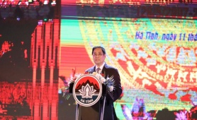 Thủ tướng Phạm Minh Chính dự lễ kỉ niệm 65 năm Bác Hồ về thăm Hà Tĩnh