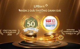 Tiếp đà tăng trưởng bền vững, LPBank thăng hạng trong bộ đôi giải thưởng uy tín năm 2025