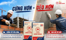 Xi măng Sông Gianh: Xi măng PCB40 chất lượng được tin chọn suốt 20 năm
