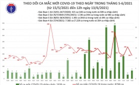 Thêm 98 ca mắc COVID-19 ngày 13/6, Việt Nam đã có 10.435 bệnh nhân