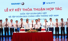 Tập đoàn Bảo Việt và VNPT ký kết thỏa thuận hợp tác toàn diện
