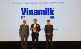 Hơn một thập niên, Vinamilk giữ vững ngôi vị trong các bảng xếp hạng doanh nghiệp niêm yết hàng đầu