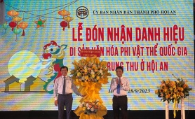 Tết Trung thu ở Hội An trở thành Di sản văn hóa phi vật thể quốc gia