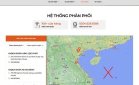 Hãng xe máy YADEA sử dụng bản đồ không có tên Hoàng Sa, Trường Sa của Việt Nam?