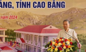Chủ tịch nước Tô Lâm dâng hương tại Khu Di tích Quốc gia Đặc biệt Pác Bó