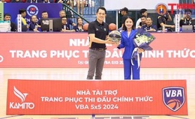 Thương hiệu thể thao Kamito chính thức tài trợ giải Bóng rổ chuyên nghiệp Việt Nam VBA 2024
