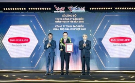 Dai-ichi Life Việt Nam vinh dự đạt danh hiệu “Top 10 Công ty Bảo hiểm Nhân thọ uy tín năm 2024”