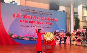 Trường Tiểu học Chu Văn An: Vững vàng, tự tin bước vào năm học mới