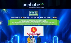 Vingroup thuộc top 10 nơi làm việc tốt nhất Việt Nam năm 2024