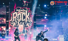 Bức Tường, Ngũ Cung và NSND Thanh Lam “đốt cháy” sân khấu Hà Nội Rock