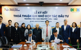 Tập đoàn CEO và Trường Tiểu học Nguyễn Siêu hợp tác phát triển giáo dục