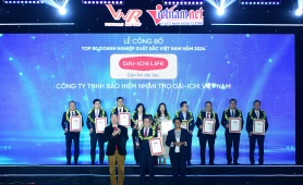 Dai-ichi Life Việt Nam vinh dự đạt danh hiệu “Top 500 Doanh nghiệp lớn nhất Việt Nam” trong 9 năm liên tiếp (2016-2024)